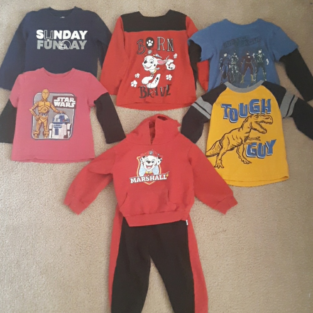 3t Boys long sleeve bundle